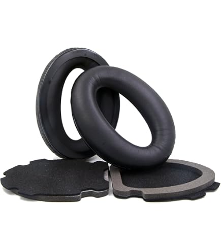 Coussinets Casque Aviation SOULWIT - Mousse Haute Densité - Compatible Bose A20 Et A10