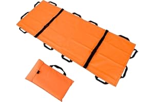 KENSBRO Set di teli di salvataggio multifunzionali, per i vigili del fuoco e il servizio di salvataggio, fino a 159 kg, pieghevole, tela impermeabile per il trasporto di pazienti di emergenza e la cura della