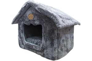 CATS FASHION MAISON PETIT CHIEN & CHAT ''DAILY'' GRIS - 45 x 44 x 39 cm