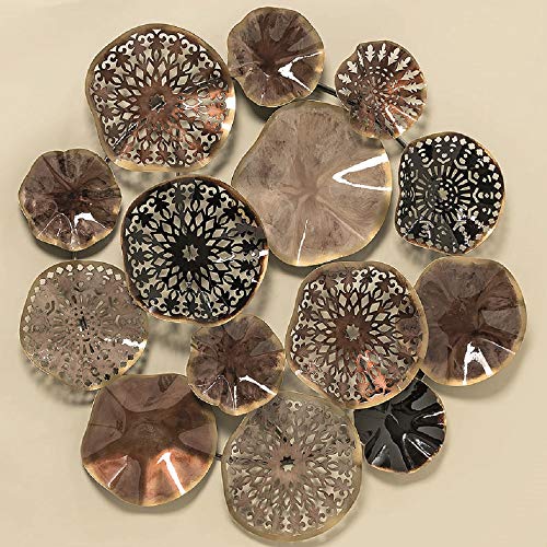 Home Collection Casa Decorazioni Accessori Interni Oggetti Decorativi Circolari da Appendere alla Parete H 74 cm