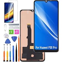 Coque Arrière Huawei P30 Lite - Cache-Batterie Remplacement - Noir - Compatible Nova 4E