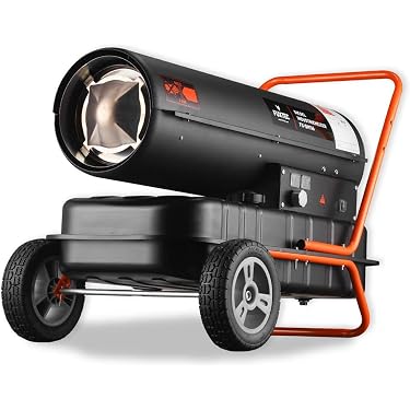 Riscaldatore d'aria diesel mobile 100kw con protezione per il surriscaldamento p