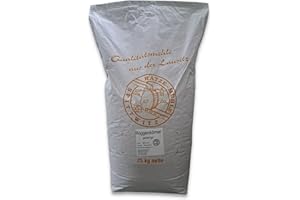 ‎ZANASTA Roggenkörner 25kg von Rätze-Mühle gereinigte ganze Körner von regionalem, naturbelassenem Roggen