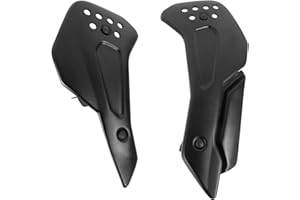 Lorababer Kit de Cadre de carrosserie de carénage de Capot inférieur de Moteur en Aluminium pour Moto Compatible avec T-riumph Trident 660 2021 2022 2023 (Noir)