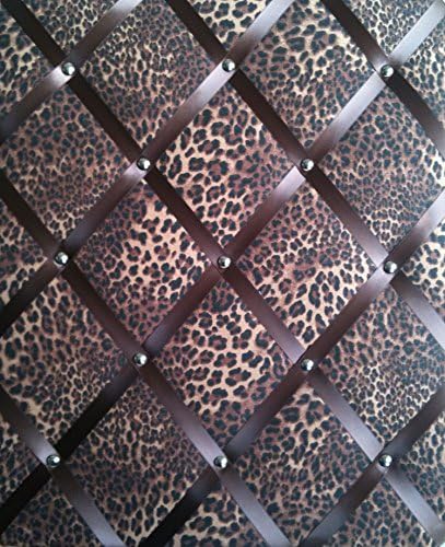 Notice Boards, Memo Boards, Ribbon Boards Size Large 40x48cm "Leopard, Animal Print" Wall Decor