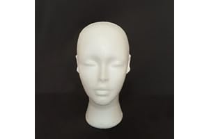 DAEDALUS Female Foam Mannequin Head Manikin Model Cap Hat Wig Shop Display Holder Stand