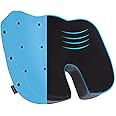 Careforce Orthopedic Coccyx Cushion for Tailbone Pain Gel Car Seat Cushions for Chair Tailbone Pillow for Sitting Seat Cushion for Car Driving Seat Sitting Pillow Coccyx Seat Cushion for Chair PU+Gel