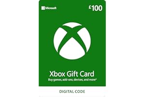 VEQOTYA Xbox Gift Card | 100 GBP | Digital Voucher | Xbox One, Series S|X & Windows | (Download Code)