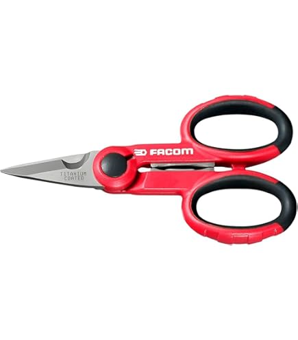 Cesoie Multiuso Facom - Taglia Filo, Plastica E Tessuti, Lama Affilata E Manico Ergonomico - Foto 10