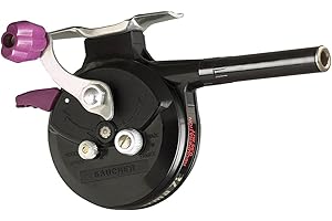 Peerless Bam 01.R72G Ritma 72 - Mulinello da pesca, colore: Nero