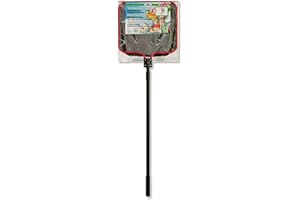 JBL Epuisette Bassin S, Mailles Fines (40 x 35cm), Manche Télescopique de 160 cm