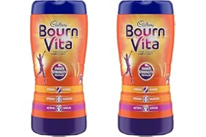 Cadbury - Bourn Vita - Chocolate en polvo - 500 g - Pack de 2 unidades