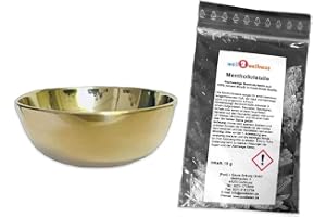 SudoreWell® Verdampferschale för mentolkristaller + gratis 10 g mentolkristaller