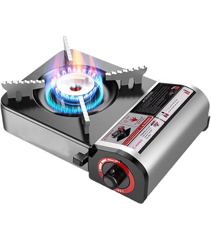 Hornillo De Gas Para Camping - 3500W, 1 Quemador, Maletín Portátil, Ideal Para Exteriores