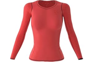 SMMASH Sport T-Shirt De Compression Femme Manches Longues Shirt Outdoor OCR Fitness Gym