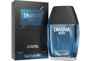 Guy Laroche Drakkar Bleu, Fragancia Icónica de Diseñador, Poderoso, Acuático y Fresco Eau de Parfum, 100 ml