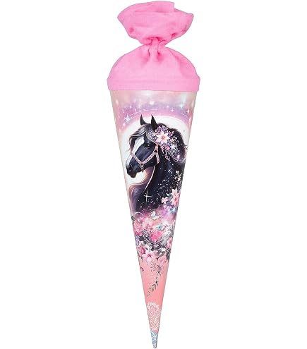 Cône de Scolarité Rose 85 cm ROTH Cornet Surprise pour la Rentrée