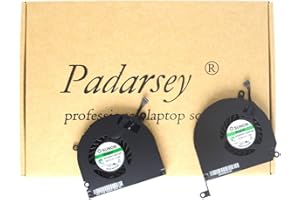 PARDARSEY Padarsey 38,1 cm A1286 Gauche + Droite côté Ventilateur de processeur 2008 2009 2010 2011 2012 pour Apple MacBook Pro