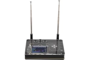 ASHATA Interface Type C Audio Theremin, Mini Theremin with Color Display, Musical Electronic Creative Instrument, with Speakers and Antennas, 70+ Adjustable Voices