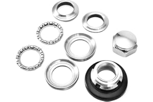 Qiilu Steering Bearing Kit, Motorcycle Drive Train Bearings Accessories Steering Rod Taper Bearings Kit for MONKEY Z50 Z50R.-for z50 1982 crf50 fork bearings z50 steering bearings z50 forks z50