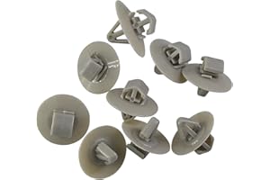 RTRTGS 50 Stück Türtrimm-Befestigungs Clip-Halter-Halterung Stoßstange für