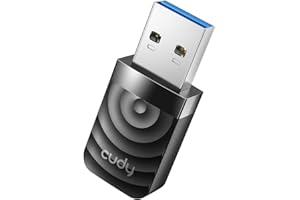Cudy AC 1300Mbps WiFi Adattatore USB 3.0 per PC, USB WiFi Wireless Adapter, 5Ghz /2.4Ghz, USB 3.0, compatibile con Windows Vista /7/8/8.1/10, Mac OS, Linux