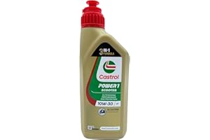 LUBRIALPHA - Olio Motore per Scooter 4T | 10W-30 con Scootek Technology | API SL, JASO MB | 2.0 Litri | Resistenza Alte Temperature | Fluidità Elevata