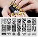 CHIC*MALL Nail Art Decor Nail Stamping Printing Plate Image Stamps (3#)