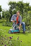 GARDENA 04022-20 Comfort Spindelmäher 400 C, für Rasenflächen bis 250 m², 40 cm Schnittbreite, Rasenmäher mit berührungsloser Schneidtechnik, besonders geräuscharm und extra leicht zu schieben, zusätzlicher Deflektor für kontrollierten Grasauswurf - 5