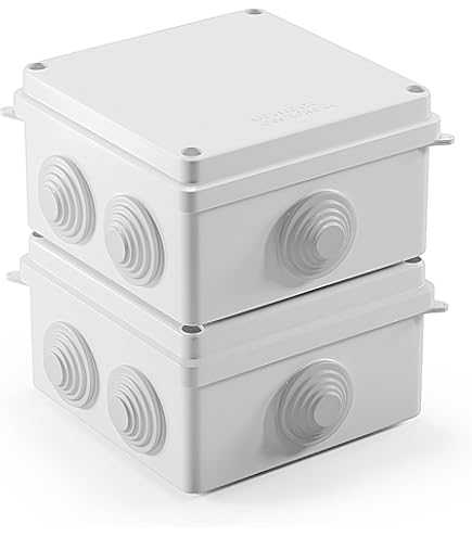 Scatola Di Giunzione Rotonda Impermeabile Diametro 85mm Profondità 50mm - Foto 9