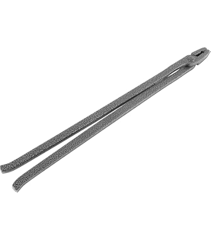 Picard 0004700-600 Blacksmiths' Tong 1600g Flat Nosed, Black