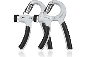 Vicloon Wzmacniacz do chwytu dłoni zestaw treningowy do chwytania przedramienia, regulowany uchwyt do rąk, ćwiczeni, entuzjasty fitnessu i profesjonaliści do wzmocnienia nadgarstków i przedramion