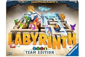 Ravensburger 27328 Labyrinth Team Edition - kooperacyjna wersja klasycznej gry dla 2-4 osób w wieku 8 lat i starszych