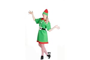 Ciao- Babbo/Elfo Natale costume travestimento bambino bambina uomo donna