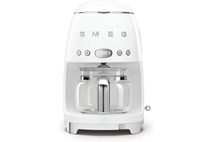 Smeg DCF02WHEU Cafetera de Goteo 1.4L 1050W Blanca