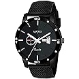 Matrix Black Swiss Analog Wrist Watch for Men & Boys