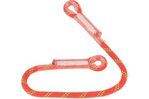 SPYMINNPOO Corde d'escalade, 60 Cm Corde d'escalade Brakedown Longe Anti-Chute de Sauvetage Corde d'escalade Extérieure pour Alpinisme Corde d'escalade, Cordon et Sangle Prusik Elagage Prusik Elagage