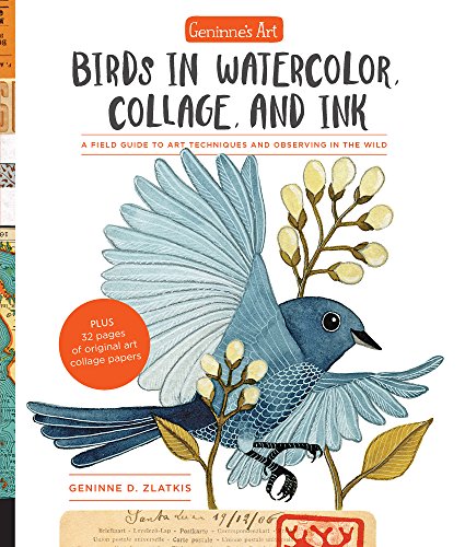 Geninne's Art: Birds in Watercolor, Collage, and Ink: A field guide to art techniques and observing