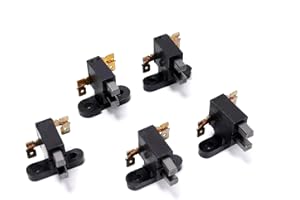 Ruimou 5Pcs 2KW 5KW Universal Generator Carbon Brush for Honda 168F/188F,2000-5000W Alternator Carbon Brush Holder Replacement Part (5KW-5pcs)