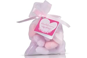 ootb Perles de Bain Parfumées - Forme Coeur - Différents parfums - 12 gramme - Relaxation, Soin de la peau