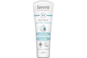 Lavera Naturkosmetik - Crème Mains Réparatrice - végan -ALOE VERA BIO & Beurre de Karité BIO - 75ml