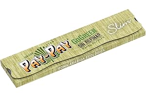 PAY-PAY ROLLING PAPER Pay-Pay Go Green Boîte de 50 carnets de feuilles à rouler 110 mm
