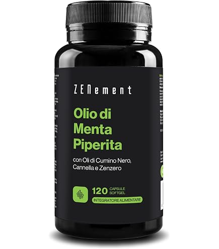 Capsule Di Olio Di Origano Biologico Con Olio Di Semi Nero - Integratore Alimentare Equilibrato