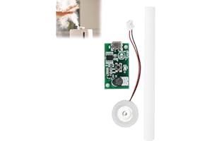 Pilipane 740 Fori 5μM Piastra di atomizzazione, USB 5V Ultrasuoni Atomizzatore Umidificatore Piastra di atomizzazione Kit Driver con Interruttore di temporizzazione Accessori umidificatore