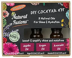 Palmers Natural Fusions Diy Cocktail Kit For Hair Shine & Hydration -3 Bottles, 10 ml