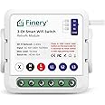 Finery 3 Node WiFi Smart Switch Retrofit Kit Supports Manual switches Compatible with Alexa & Google Home iOS and Android Smart Life app (3 Node/Gang)