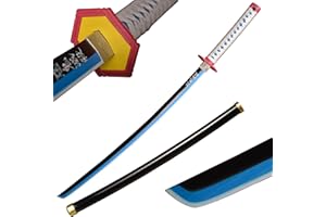 Sword Warrior Spada Demon Slayer 104 cm in Legno Spada-Tomioka Giyuu, Katana in Legno Anime Giapponese, Spada Cosplay