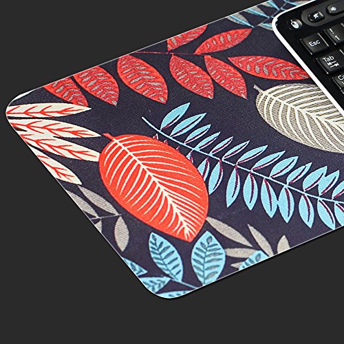 Lizimandu XXL Gaming Mauspad,Wasserdicht Control Gaming und Office Extended Mouse Pad, Abmessung 800x300x2mm,Rubber Base mit Anti-Rutsch-Funktion für Computer Schreibtisch Briefpapier Zubehör Mause Pads 31.5“×11.8“(Ahornblätter/Maple Leaves) - 5