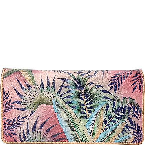 Preisvergleich Produktbild ANUSCHKA Damen Geldbörse Gr. Einheitsgröße, Tropical Island (1112-TRI)