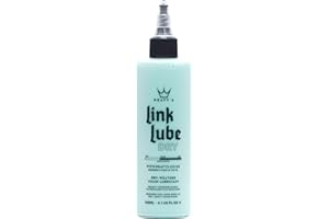 PEATY'S Peaty’s Link Lube Dry Chain Wax Lubricant - Ultra Smooth Drivetrain In The Driest Conditions, Bespoke Blend Of Drip Waxes Engineered To Give Long-Lasting Clean-Running Quiet Bike Chains - 120ml & 60ml